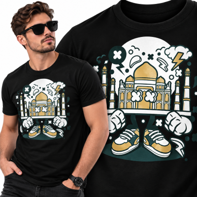 KOSZULKA ANIMOWANA TAJ MAHAL